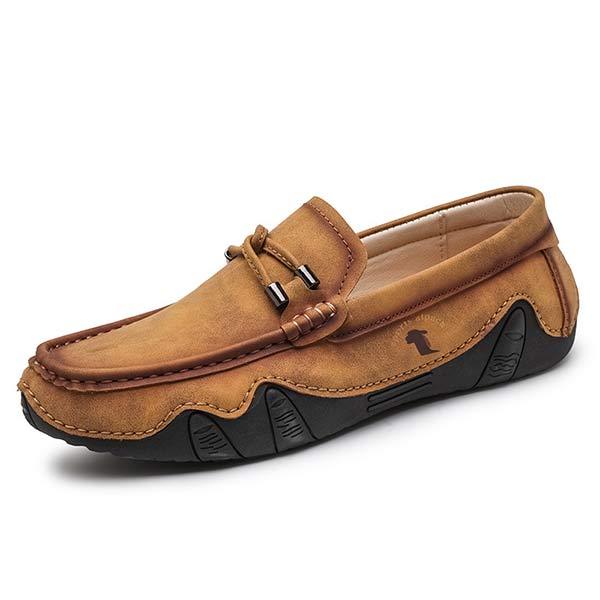 Günther – Handgenähte Loafer Herren Gummisohle Komfort