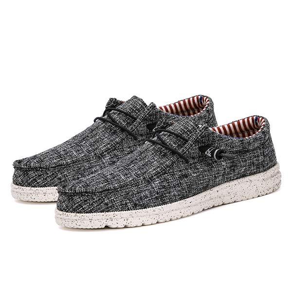 Georg – Freizeitschuhe Herren Denim Look Leicht Bequem