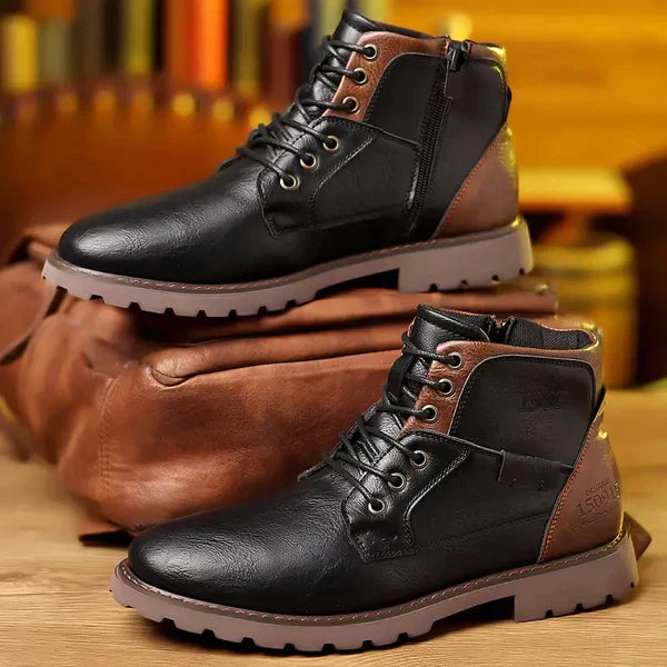 Charles - Schnürstiefel aus premium Leder