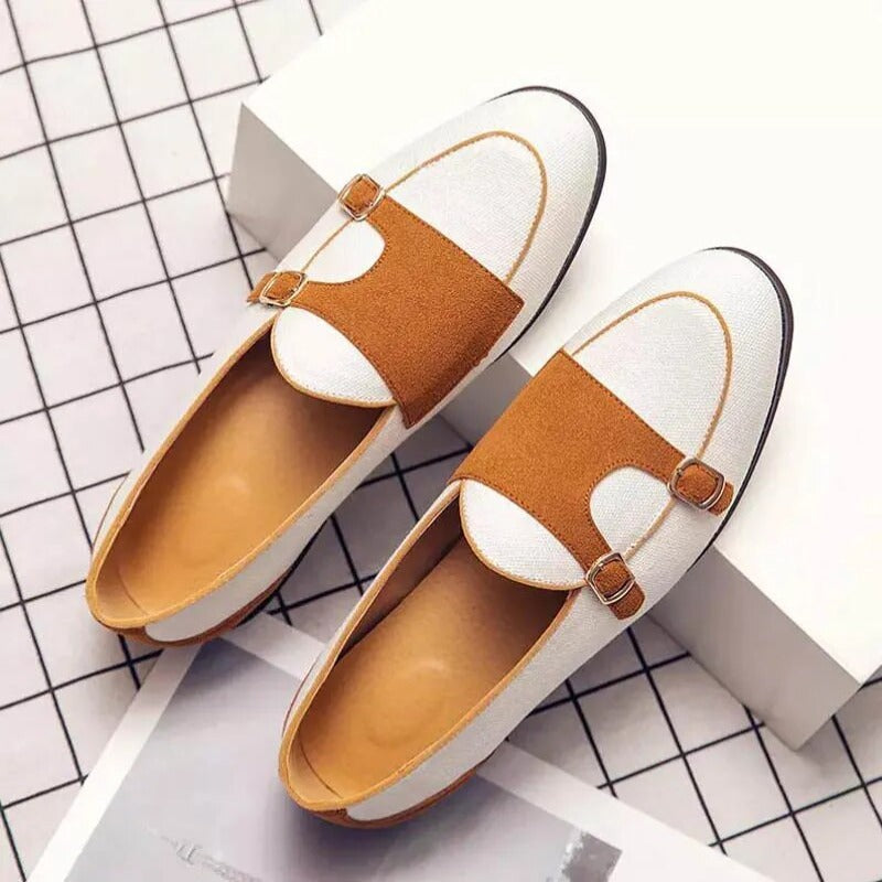 Jerome - Schuhe aus Canvas-Leder