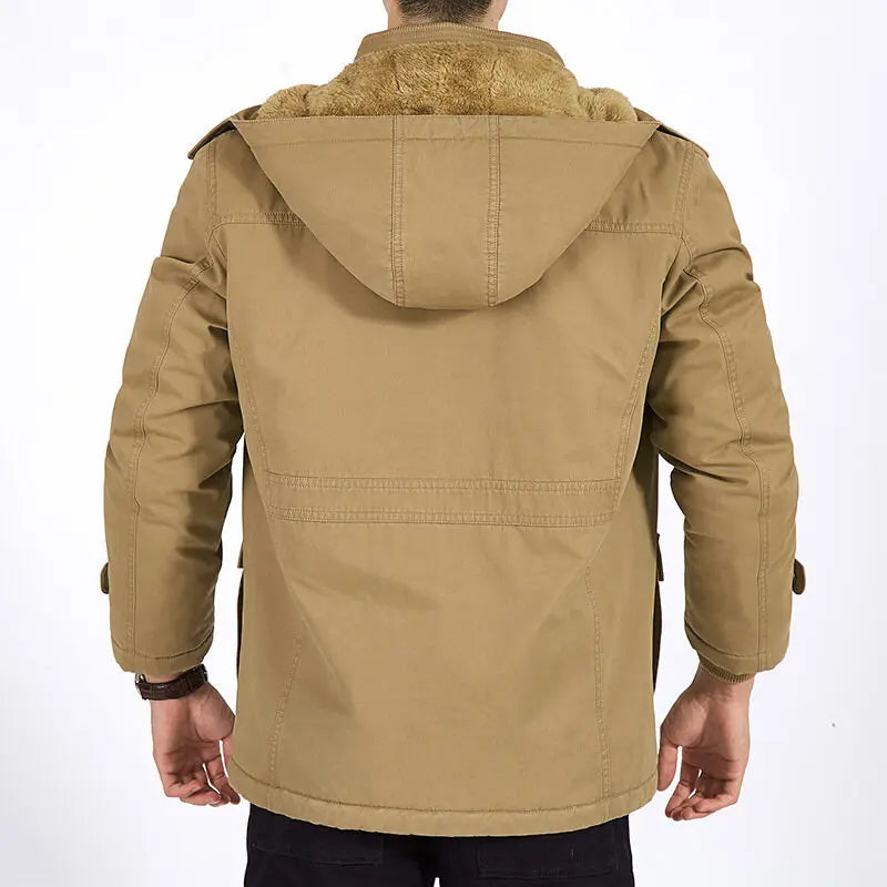 Gottlieb - Elegante Herren Wattierte Bomberjacke Modern