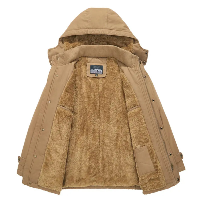 Gottlieb - Elegante Herren Wattierte Bomberjacke Modern