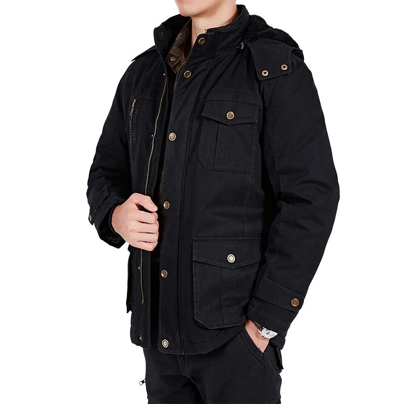 Gottlieb - Elegante Herren Wattierte Bomberjacke Modern