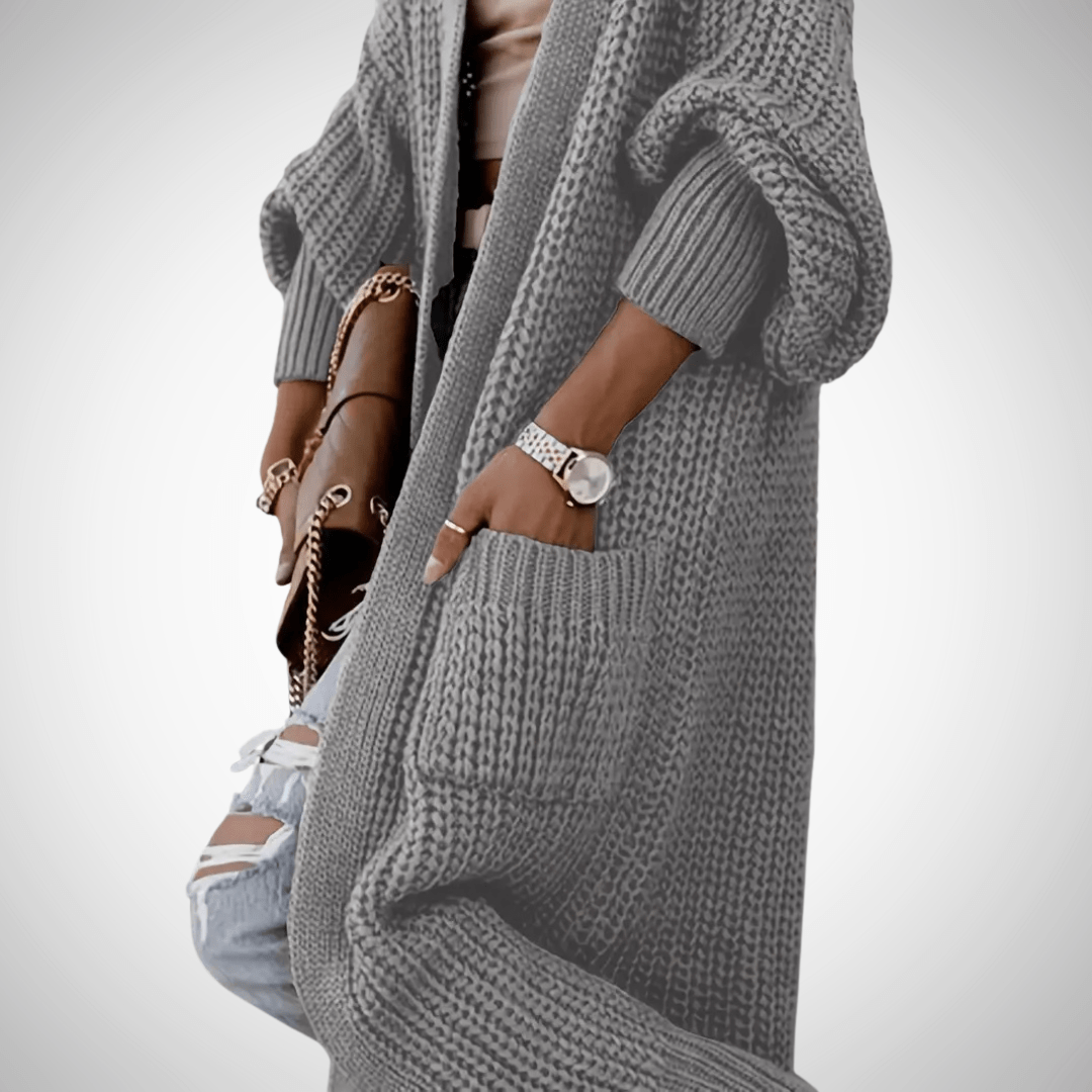 Cora – Gemütlicher Cardigan Mit Taschen