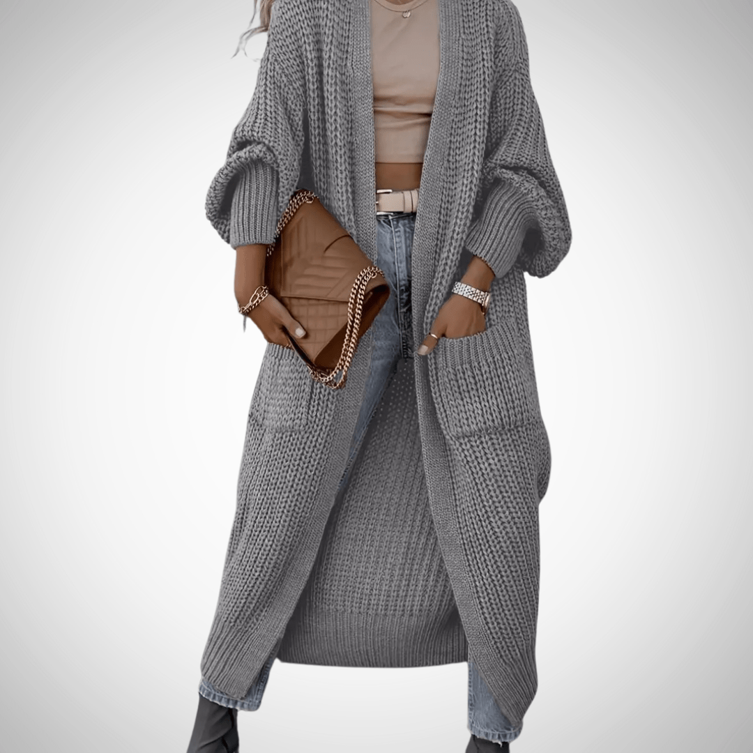 Cora – Gemütlicher Cardigan Mit Taschen