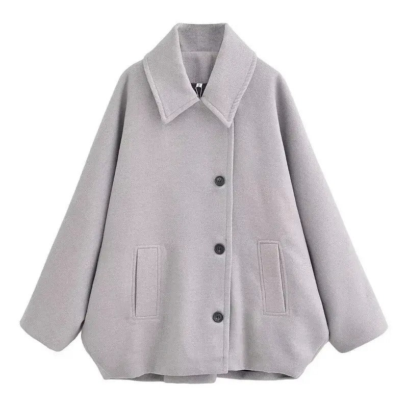 Vincenza - Kurze Zweireihige Jacke für Damen