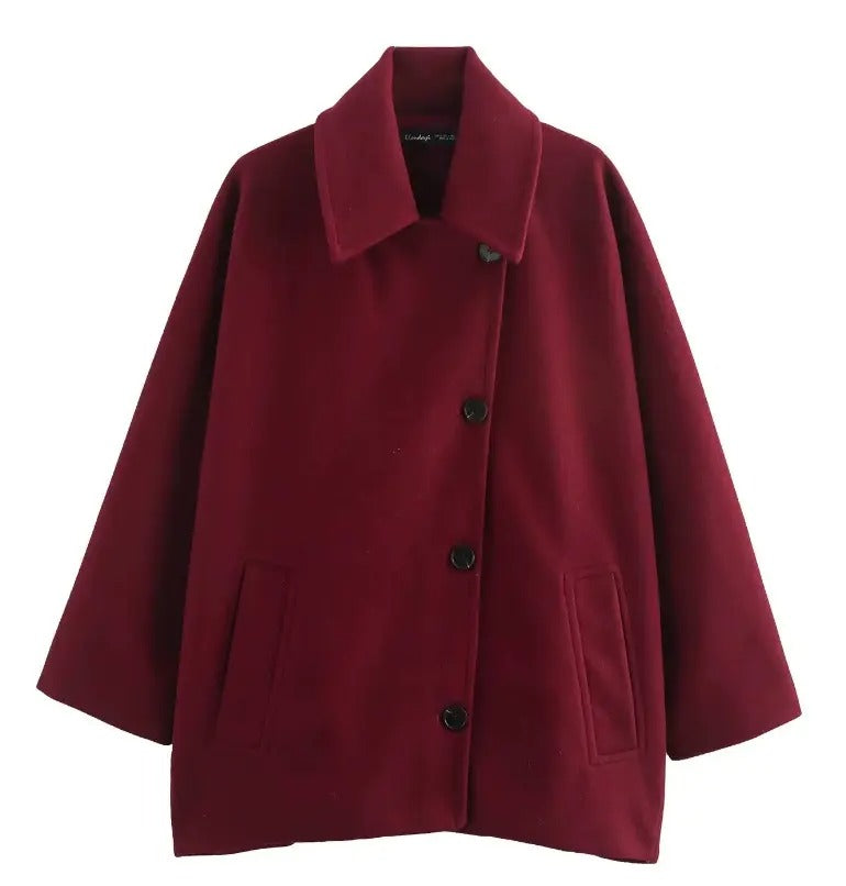 Vincenza - Kurze Zweireihige Jacke für Damen