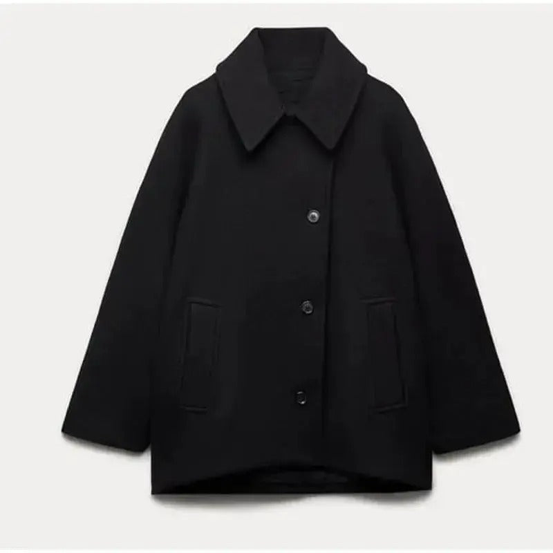 Vincenza - Kurze Zweireihige Jacke für Damen
