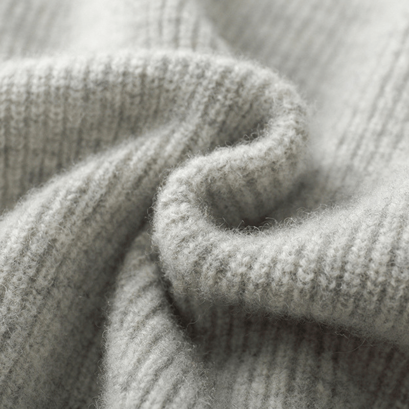 Leopold - Weicher Merino Zip Up Herren Ganzjährig