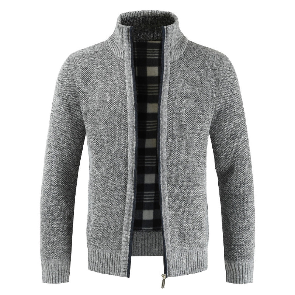 Wilfried - Strickpullover aus Fleece für Alltag & Komfort
