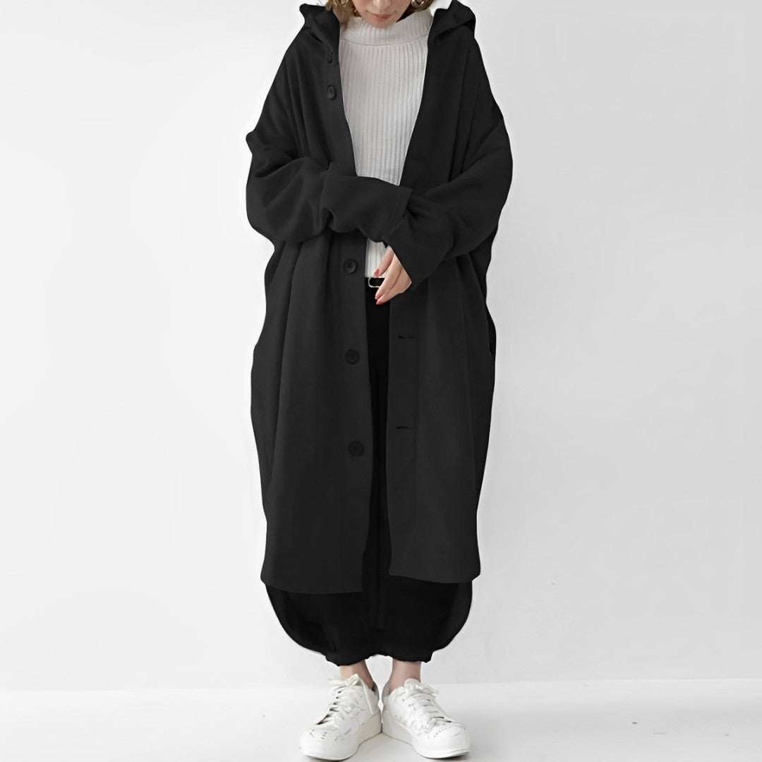 Fenja – Langer Trenchcoat für den Alltag Damen