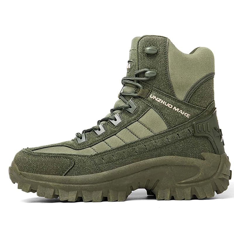 Ivan - Wasserdichte Outdoor-Stiefel mit Durchstichschutz für Männer - Kampfstiefel Armee-Stiefel