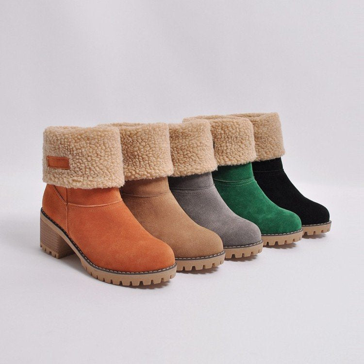 Winter-Schneestiefel für Frauen