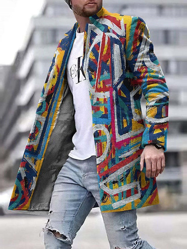 Stefan – Stilvolle Bunte Herrenjacke Für Den Alltag
