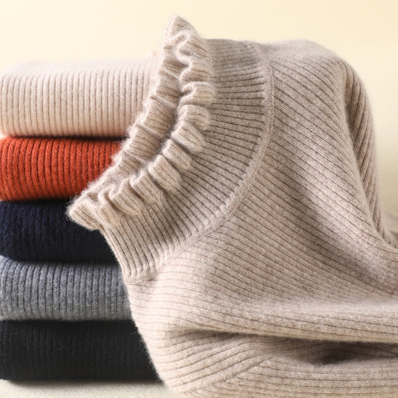 Daphne – Warmer Rollkragenpullover für Damen