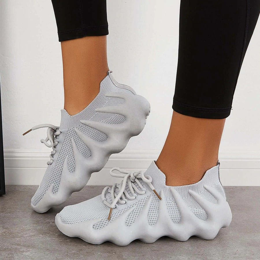 Amaya - Einzigartige, stylische Sneaker Grau