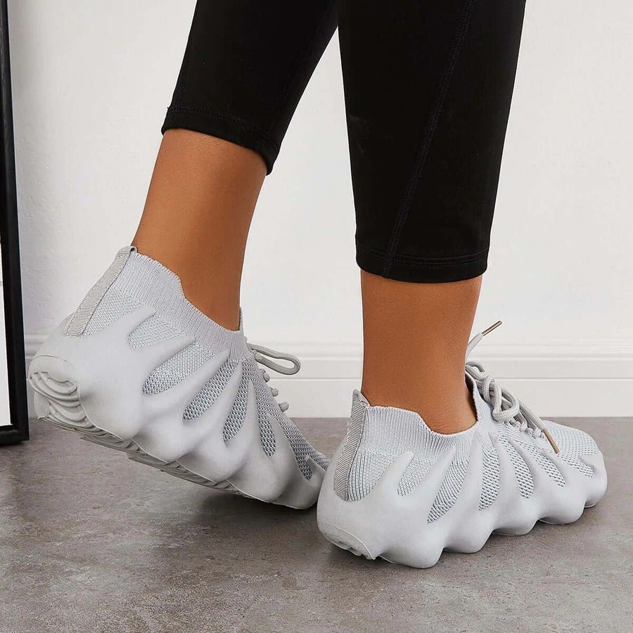 Amaya - Einzigartige, stylische Sneaker Grau 3