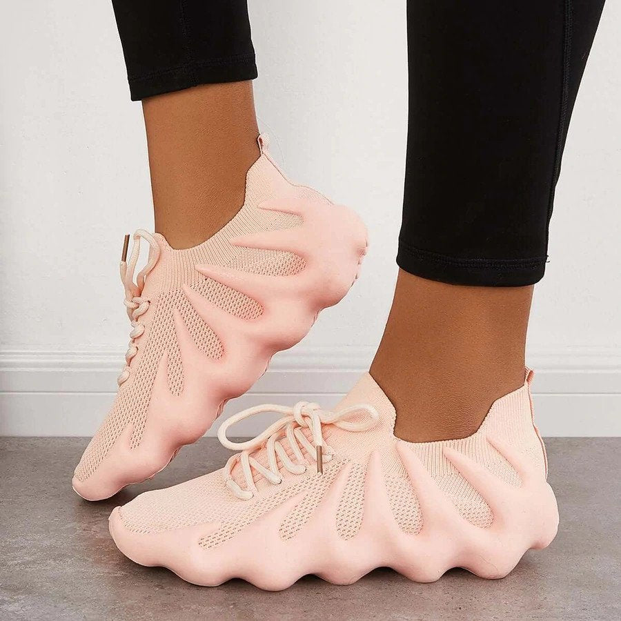 Amaya - Einzigartige, stylische Sneaker Rosa