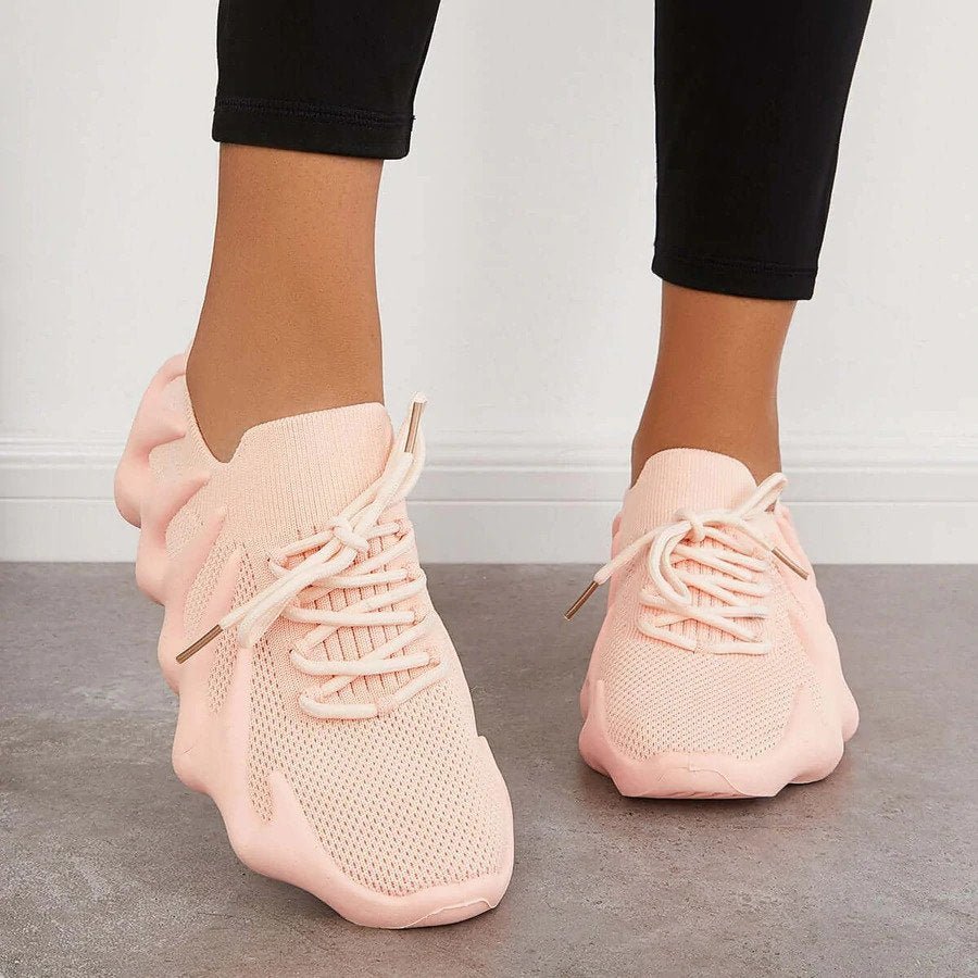Amaya - Einzigartige, stylische Sneaker Rosa 2