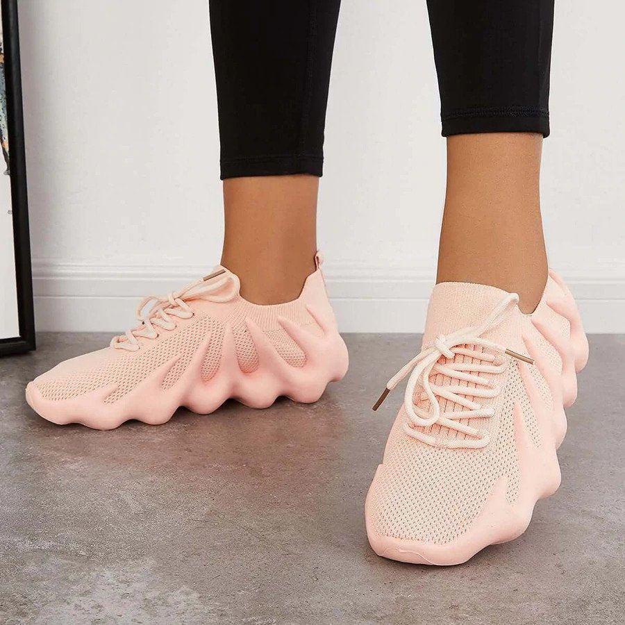 Amaya - Einzigartige, stylische Sneaker Rosa 4