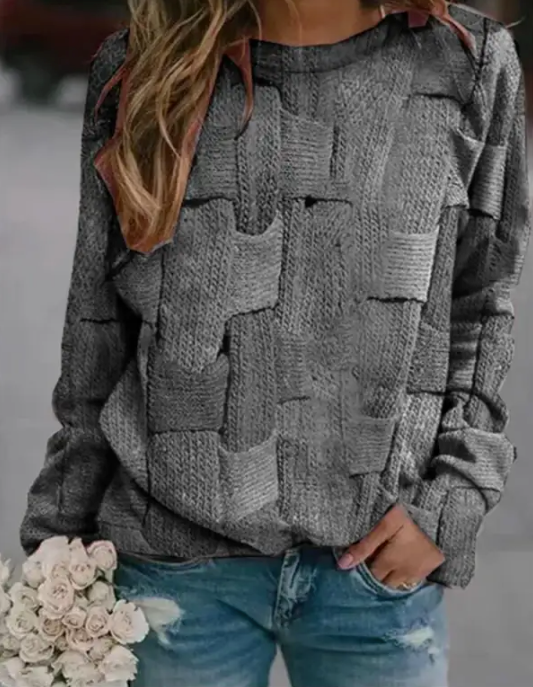 Brooklyn - Pullover aus geflochtener Wolle