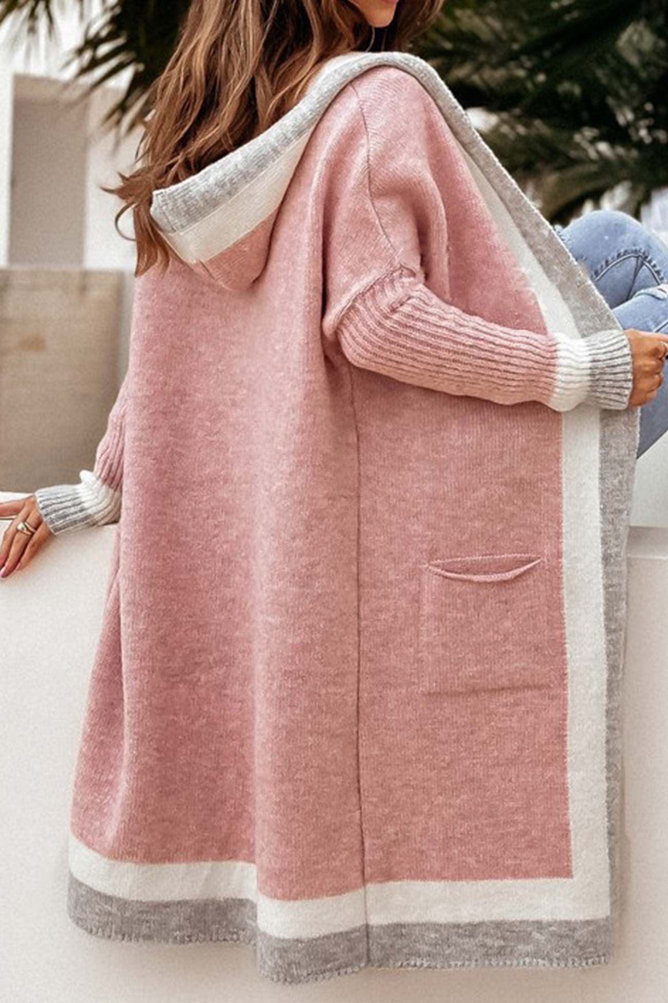 Mary - Winter Eleganz Kapuzen-Cardigan
