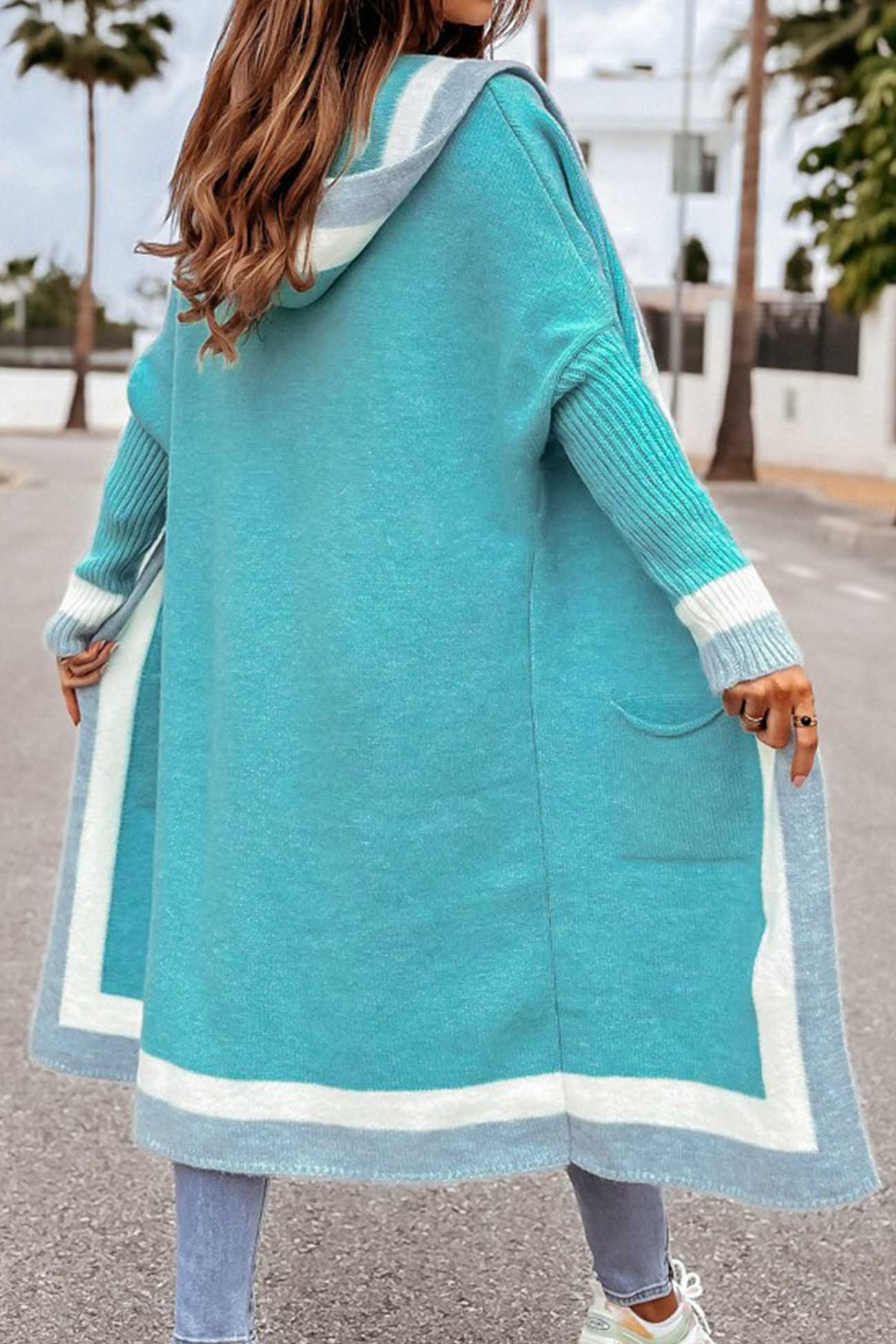 Mary - Winter Eleganz Kapuzen-Cardigan