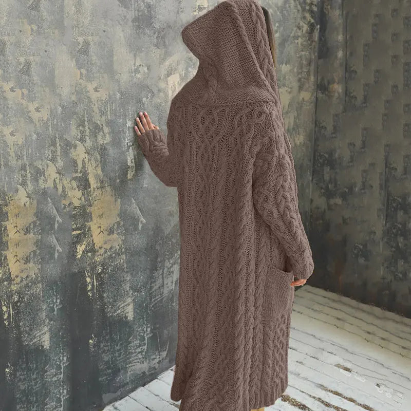 Amihan - Warme & gestrickte Strickjacke