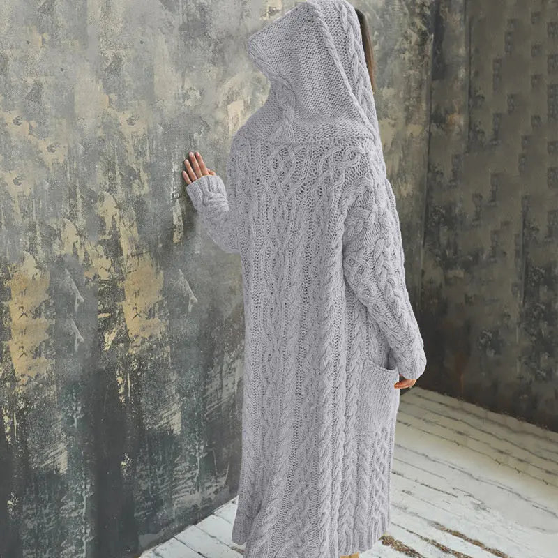 Amihan - Warme & gestrickte Strickjacke
