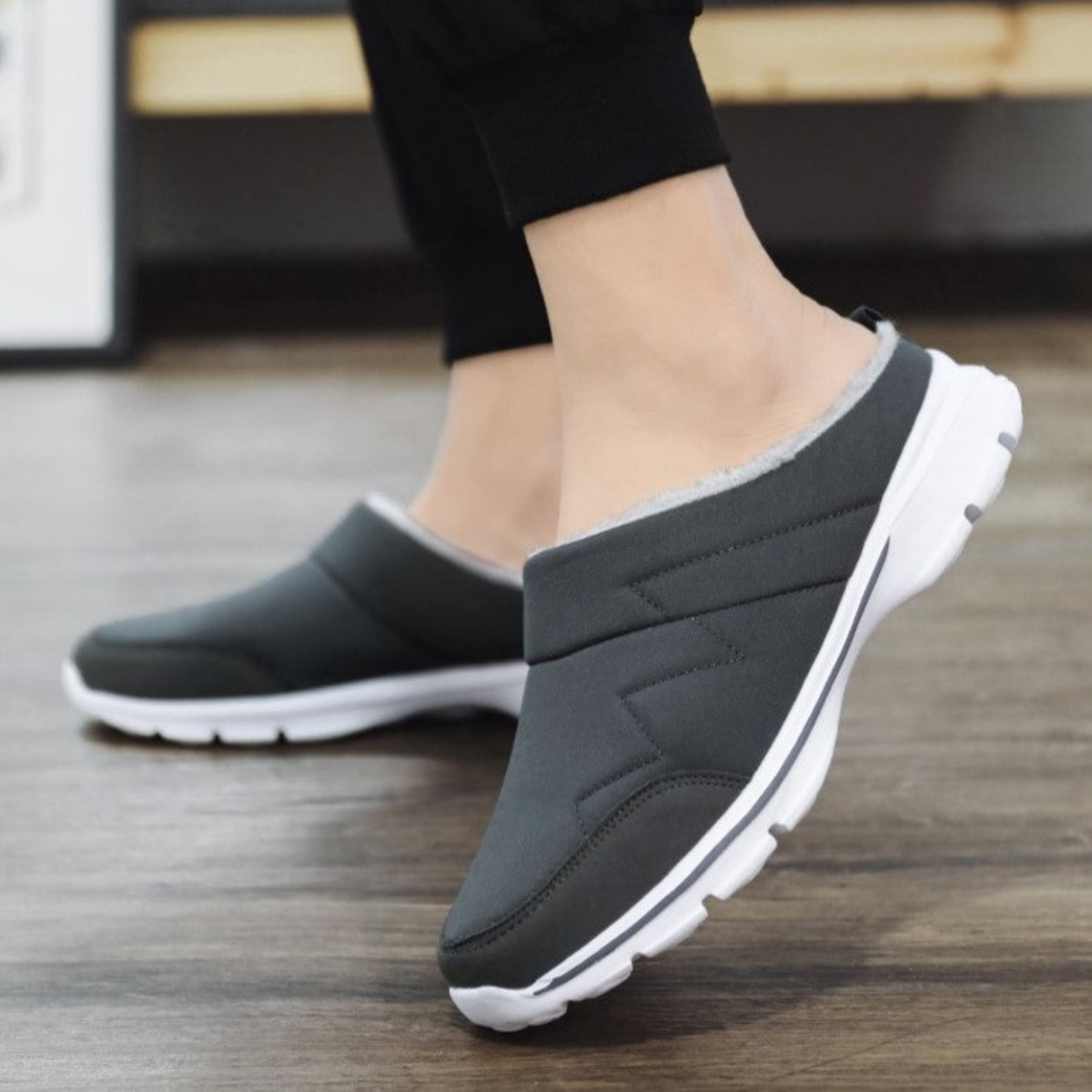 Louise - Orthopädische Schlupfschuhe Grau 1