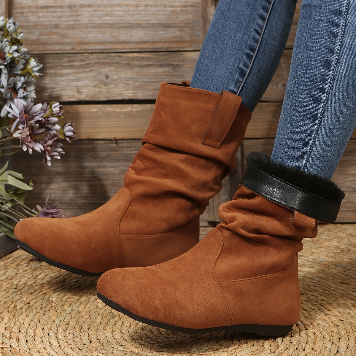 Wella - Weich gefütterte, warme Stiefelette