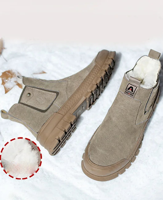 Jayson - Plüsch Herren Bequeme Stiefel