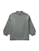 Stella - Lässiger Strickpulli mit halbhohem Kragen