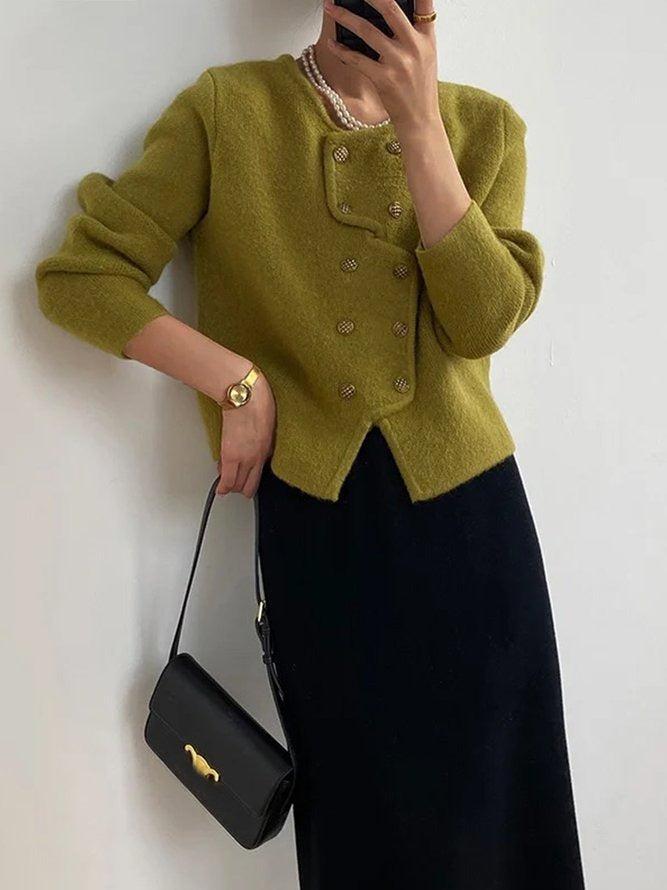 Hiltraud – Eleganter Long Sleeve Sweater für Damen