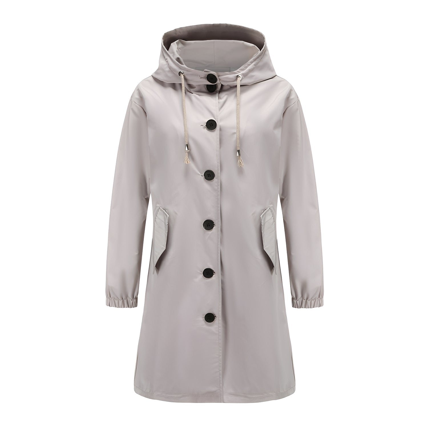 Dulcia - Wasserdichte Damenjacke mit Kapuze