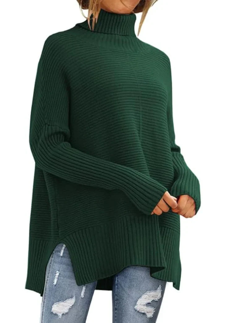 Loren - Oversize Rollkragenpullover