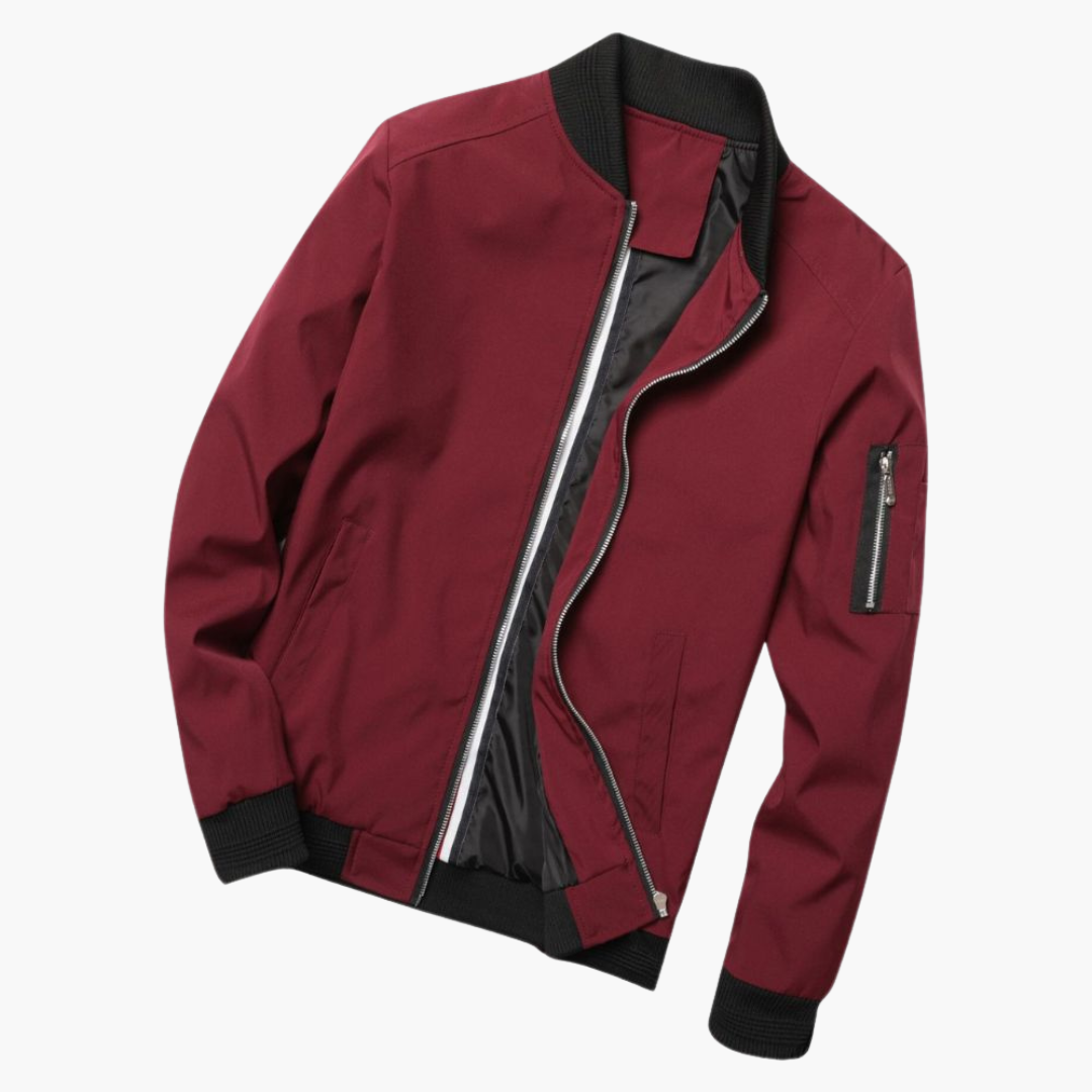 Axel – Leichte Atmungsaktive Herren Bomberjacke Stylisch