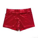 CoutureCuts - Paillettenbesetzte Shorts mit hoher Taille