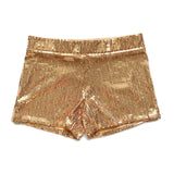 CoutureCuts - Paillettenbesetzte Shorts mit hoher Taille