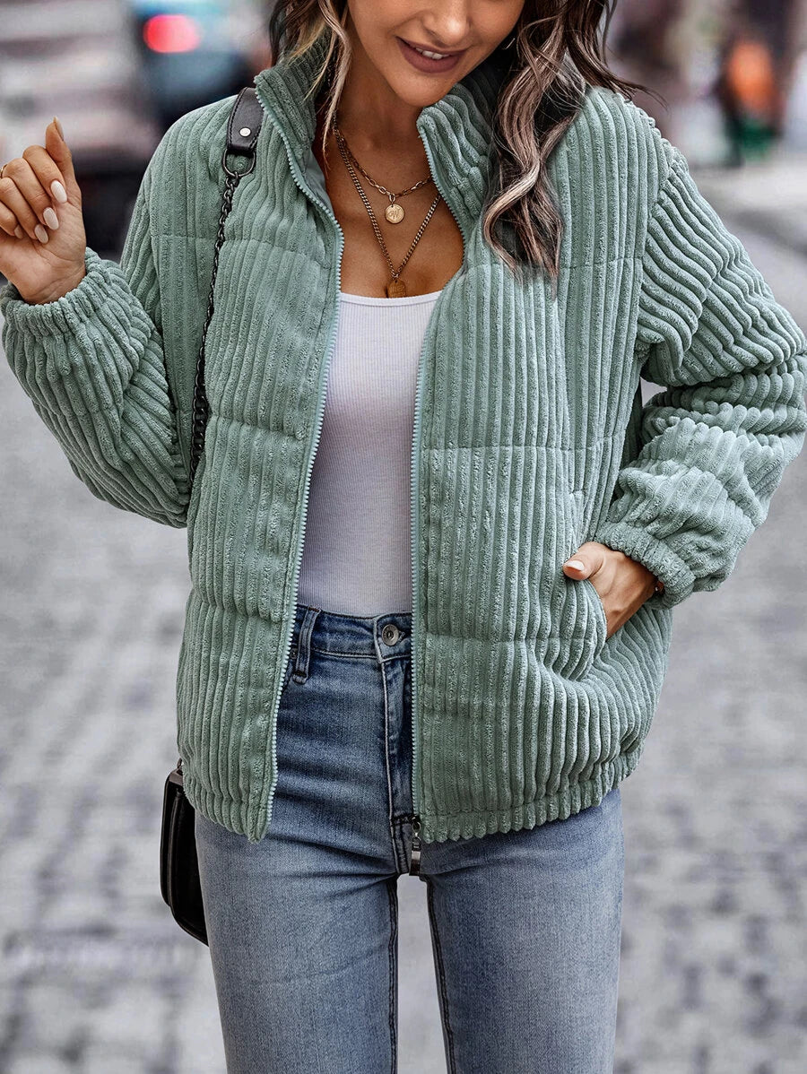 Jana – Gefütterte Jacke für Herbst und Winter
