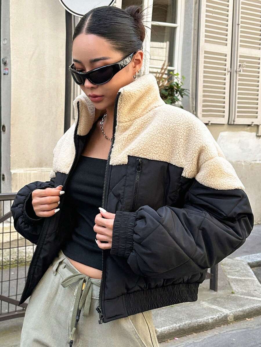 Nina – Kuscheliger Wintermantel mit Taschen