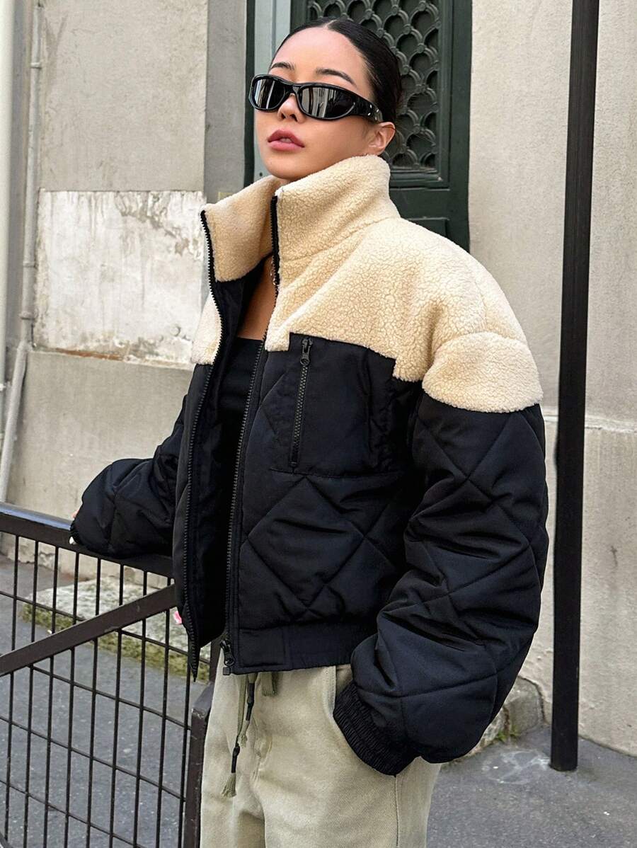 Nina – Kuscheliger Wintermantel mit Taschen