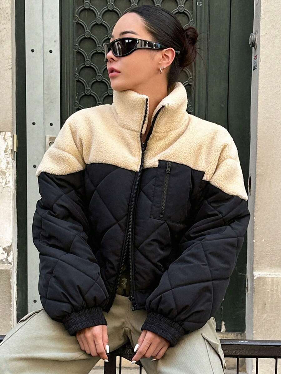 Nina – Kuscheliger Wintermantel mit Taschen