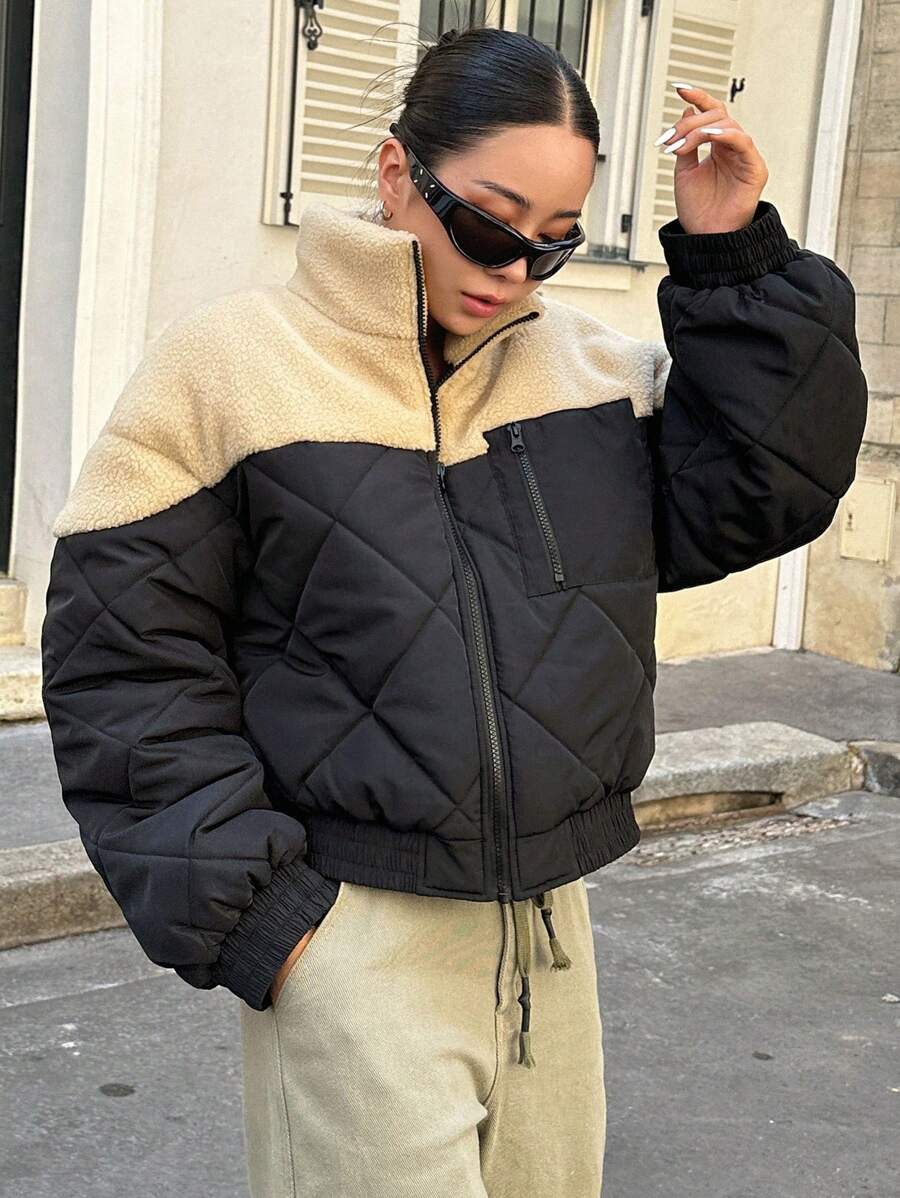 Nina – Kuscheliger Wintermantel mit Taschen