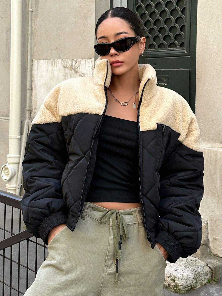Nina – Kuscheliger Wintermantel mit Taschen