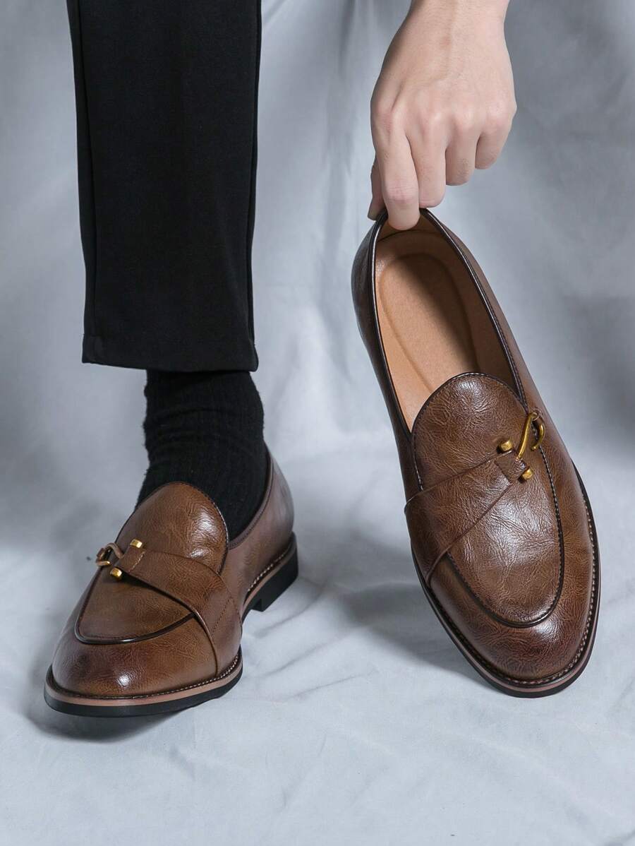 Igor – Slip-On Loafer Herren Schwarz Elegant Leder