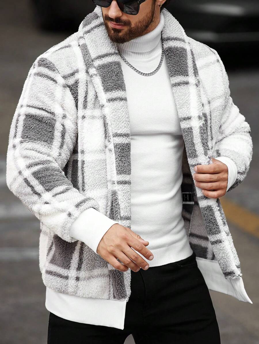 Nico – Lässige Jacke mit Karo-Muster