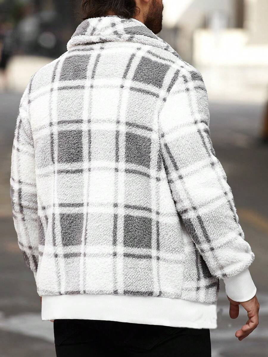 Nico – Lässige Jacke mit Karo-Muster