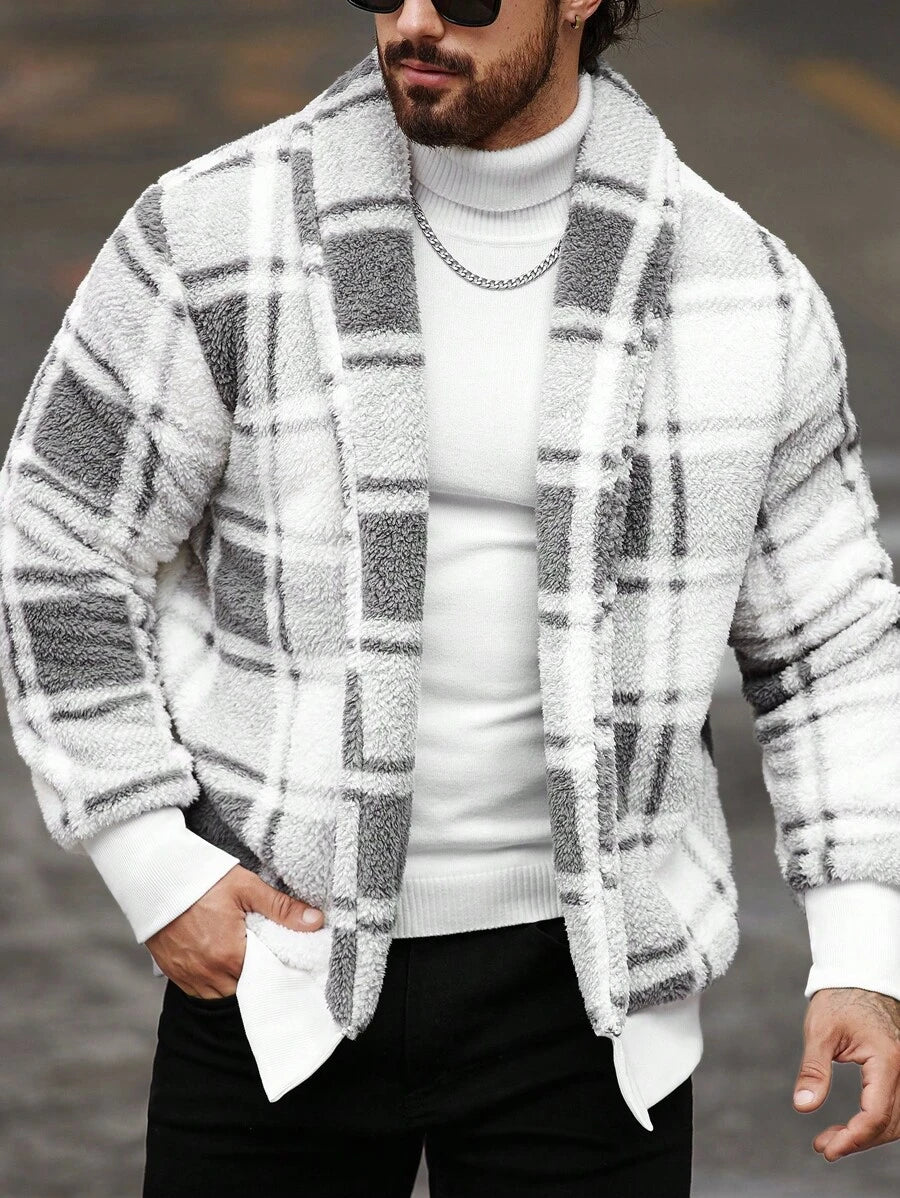 Nico – Lässige Jacke mit Karo-Muster