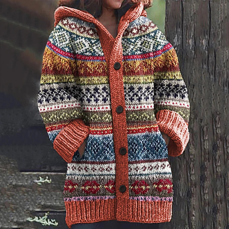 Ayala – Boho Fleece Hoodie für gemütlichen Stil